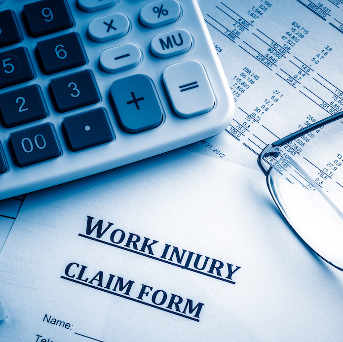 Work injury claim form for workers compensation in california